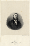 106538 Portret van J.A.L.F. Steffens, geboren 18?, inspecteur der posterijen te Utrecht (1865-1881), overleden 1882. ...